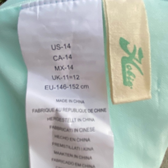 Hobie Girls Color Block One Piece Swimsuit - Picture 7 of 7